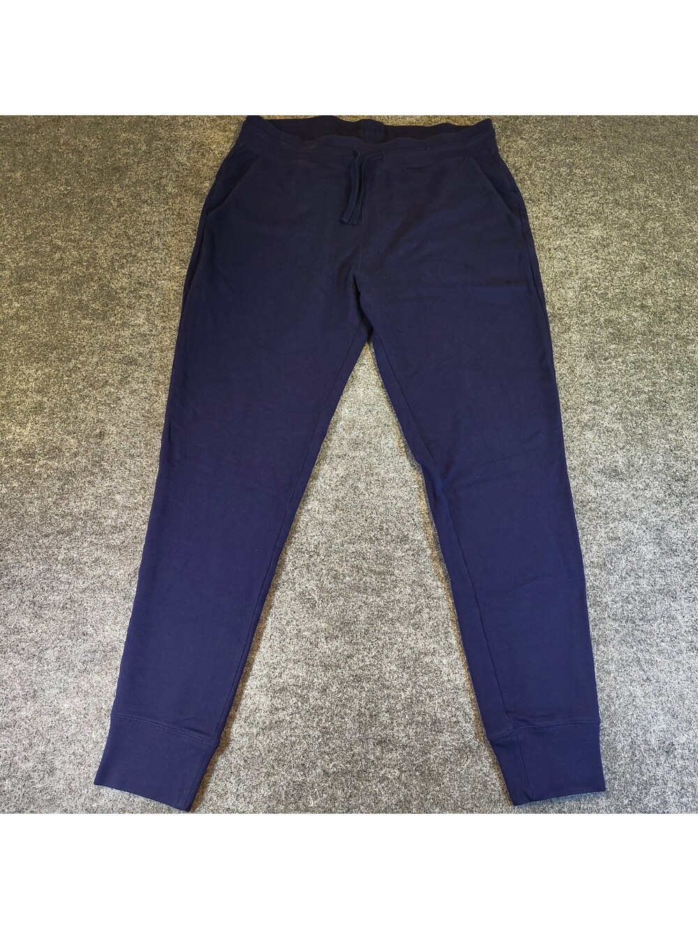 Greyson Clothiers Men's Size M Navy Blue Jogger Sweatpants Lounge Pants